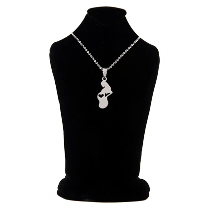 گردنبند دخترانه طرح زن