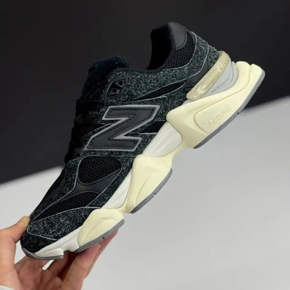 نیوبالانس 9060 مشکی کرم New Balance 9060 Black Cream