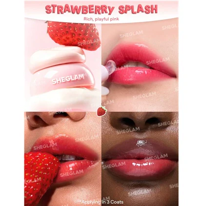 مربای لب ژله‌ای شیگلم رنگ Strawberry Splash