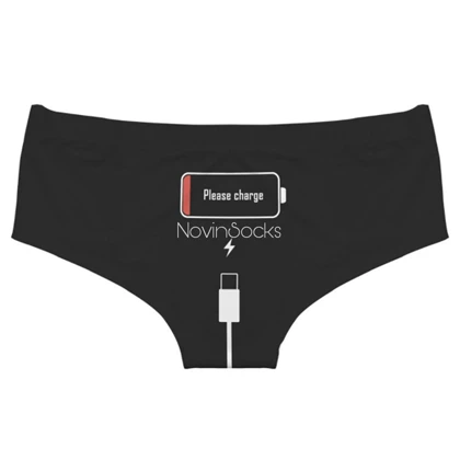 شورت طرح Please Charge