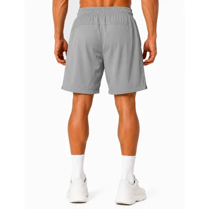 شلوارک ورزشی مردانه نایک مدل Dri Fit-8038 طوسی روشن