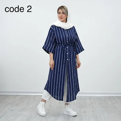 مانتو بلند پری مدل هیلناز علیدسا