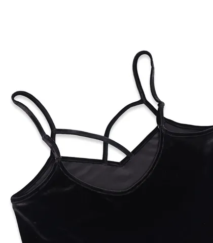 ست تاپ و شورتک مخمل Neev نیو کد 4605 مشکی Black