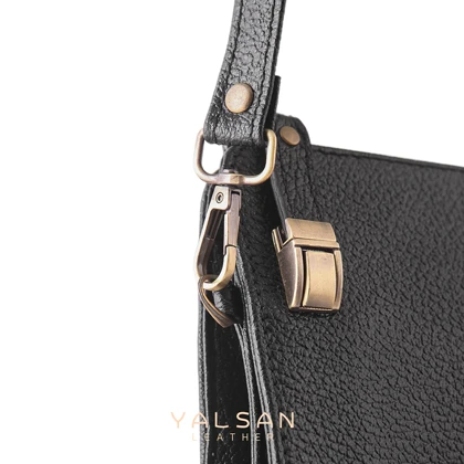 کیف دوشی و دستی چرم یلسان مدل آیسل کد 015-BF