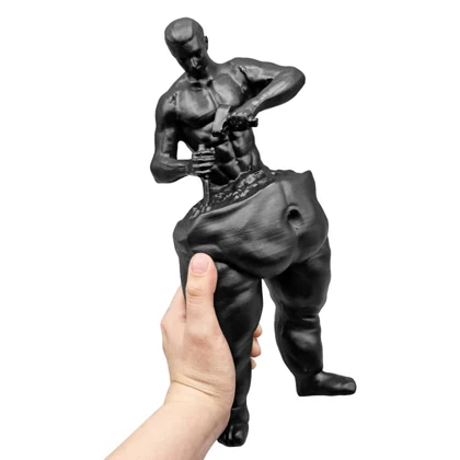 مجسمه بدنسازی مدل پیکر تراش 6Pack پلی‌استری