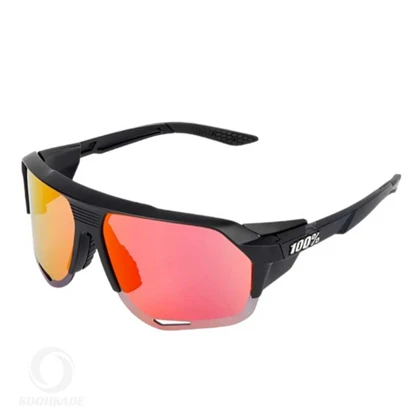 عینک 100% NOVRIK BLACK RED