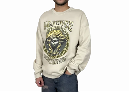 دورس کرمی سه نخ طرح دار