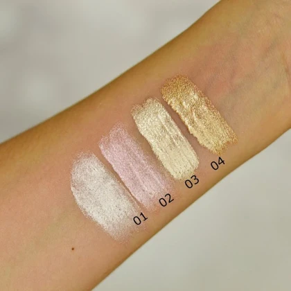 هایلایتر صورت مایع درخشان‌کننده گلدن رز مدل Liquid Glow حجم 13.5 میلی‌لیتر (شماره 201 تا 204)