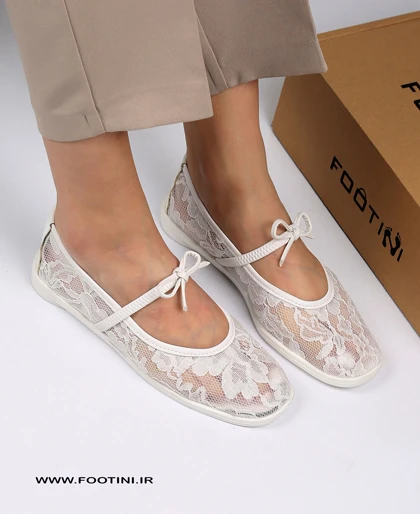 کفش زنانه توری پاپیونی 898 SX