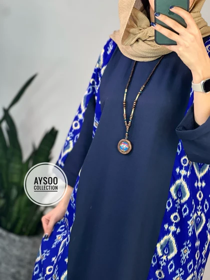 پیراهن مانتویی شیدا