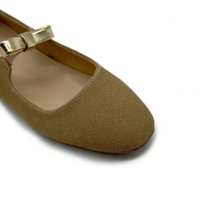 کفش کالج زنانه مدل Stradivarius Flat shoes - FKh83