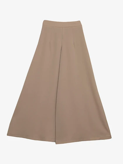 دامن شلواری زنانه مجلسی فاق بلند کرپ 10102