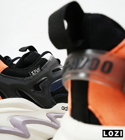کفش کتانی مردانه مشکی آبی Adidas A700