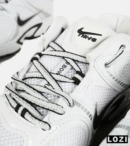 کفش کتانی مردانه و زنانه سفید مشکی نایک NIKE v5 RNR