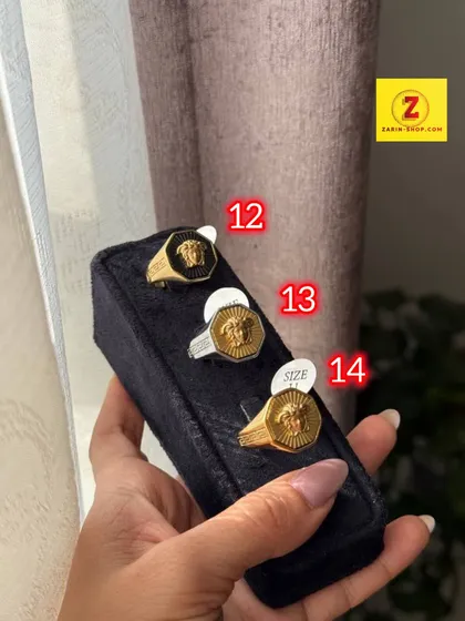 انگشتر مردانه استیل