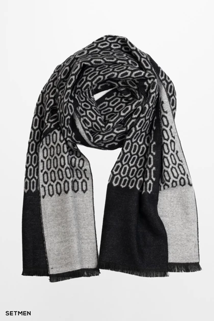 شال گردن مردانه پشمی