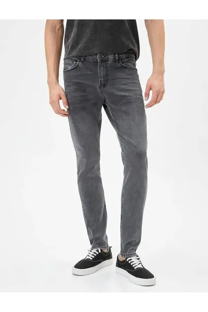شلوار جین Skinny Fit - Michael Jean 4SAM40007ND