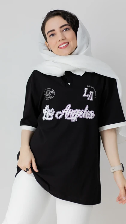 تیشرت باکسی LA