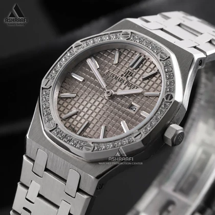 ساعت زنانه AP استیل Audemars Piguet Royal Oak S0858