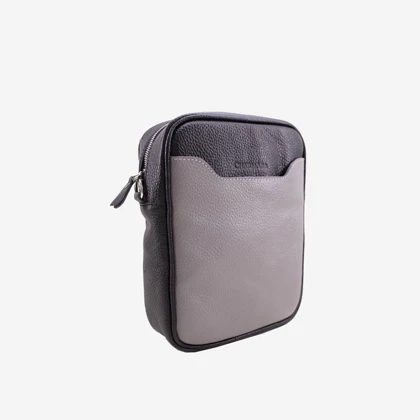 کیف دوشی چرم مردانه مدل d079 mix --gb