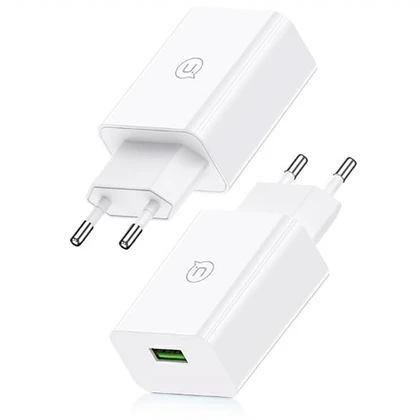 شارژر دیواری 18 وات یوسامز Usams مدل CC083 + SJ099 با کابل تایپ سی
