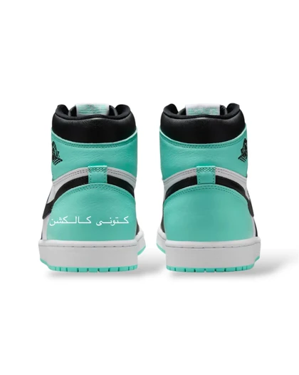 کتانی ویتنامی نایکی ایر جردن وان ساق‌دار گرین گلو Nike Air Jordan 1 High OG Green Glow