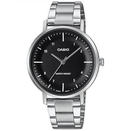 ساعت مچی زنانه کاسیو Casio مدل LTP-VT03D-1BDF صفحه مشکی