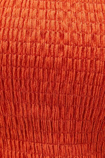 تیشرت نارنجی زنانه 3SAL10531IK