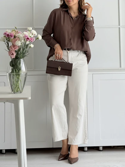 شومیز زنانه casual زنیر