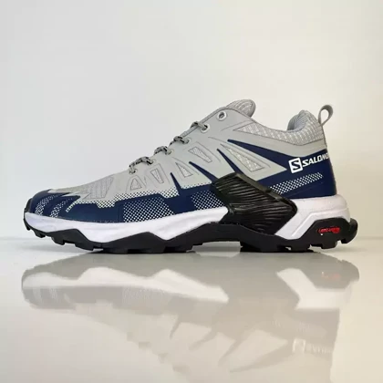 کفش روزمره مردانه سالامون مدل الترا Ultra ضد آب طوسی آبی