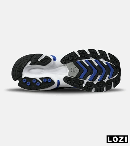 کفش کتانی مردانه و زنانه سفید مشکی آبی ADIDAS Jellyfish مدل 7584