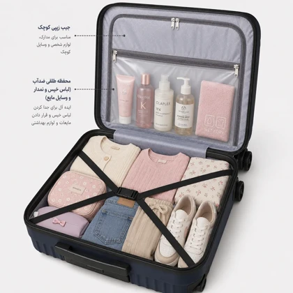 چمدان فوروارد مدل FORWARD FCLT817CABIN (سایز کابین )