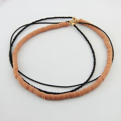 گردنبند زنانه مدل سه لاین