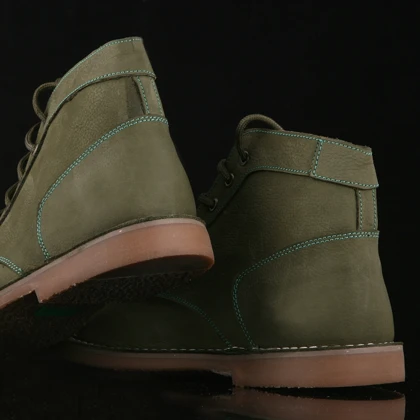 نیم بوت مردانه چرم یلسان مدل اریس کد 510-HRSG