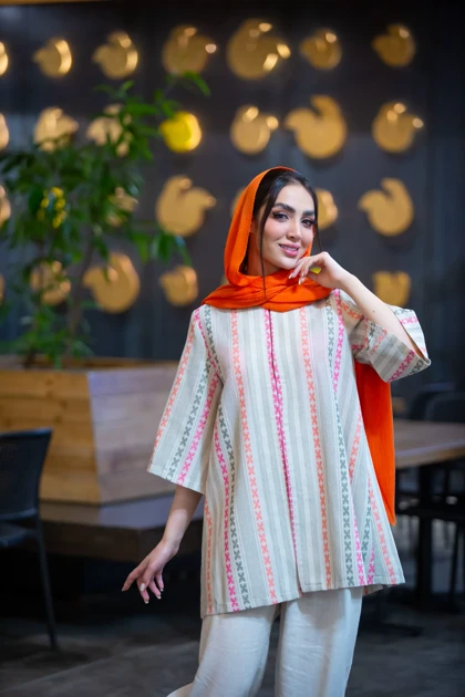 مانتو کنفی طرحدار السا