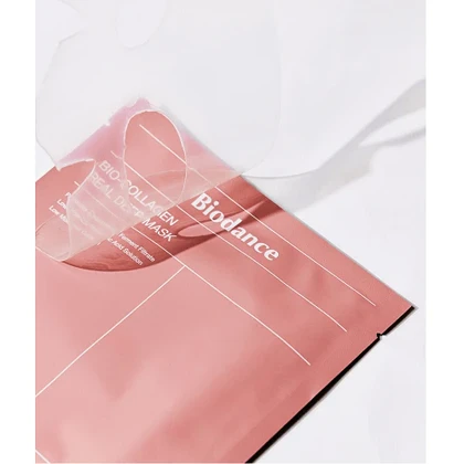 ماسک ورقه‌ای کلاژن‌ساز و آب‌رسانی عمیق بایودنس بسته 1 عددی