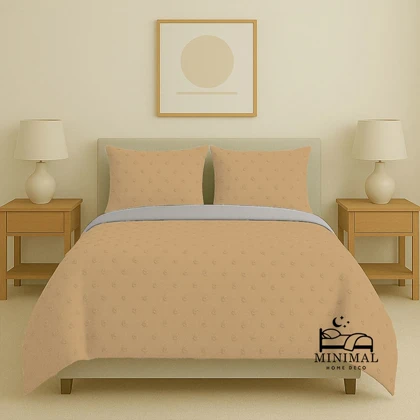 سرویس روتختی کاوری مینیمال طرح برجسته خال‌خالی