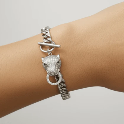 دستبند زنانه مدل تایگر