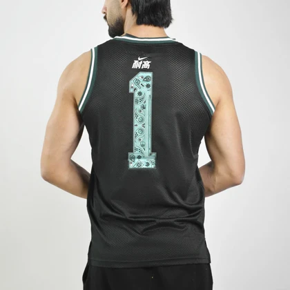 رکابی بسکتبالی مردانه نایک مدل Dri Fit-236 مشکی