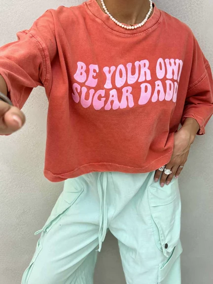 تیشرت نیم‌تنه SUGAR DADDY