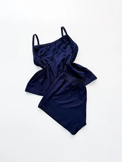 ست لباس خواب تاپ و شورتک نخ پنبه