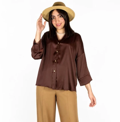 شومیز کلاسیک ساتن (1035)
