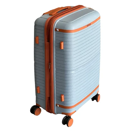 چمدان نشکن تیتان پلورا مدل TITANPLORA - TP6666 TRAVEL IN STYLE سری 4 عددی (کیف آرایشی هدیه)