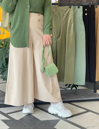 دامن شلواری گل بهار با رنگبندی متنوع و زیبا