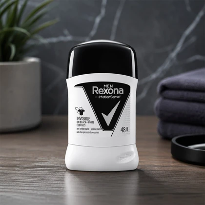 استیک ضد تعریق مردانه رکسونا Rexona مدل Invisible حجم 40 گرم 48 ساعته