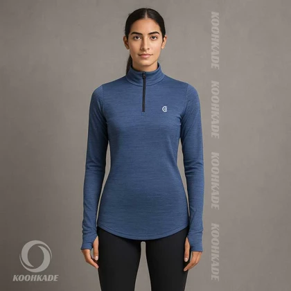 نیم زیپ زنانه فینگر دار COCO SPIRIT