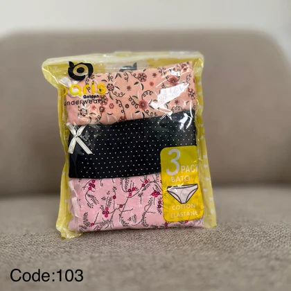 پک 3 عددی شورت اسلیپ زنانه/ سایز L