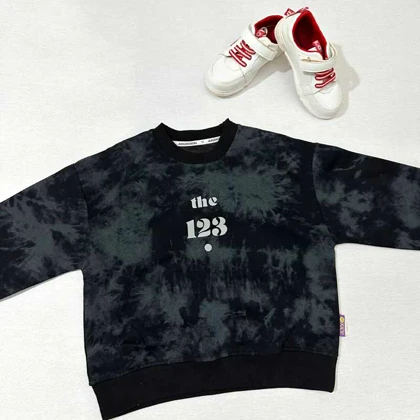 بلوز بچه گانه ابرو بادی مشکی زغالی خارجی