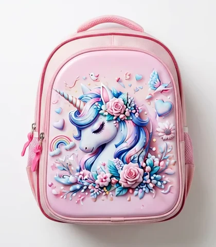 کوله پشتی یونیکورن اسب تک شاخ مدل HORSE12000