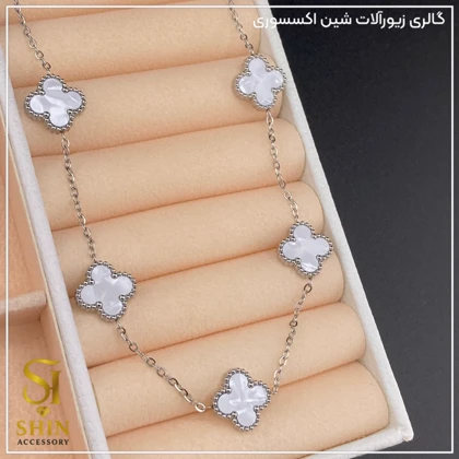 گردنبند زنانه ونکلیف کد gzv03